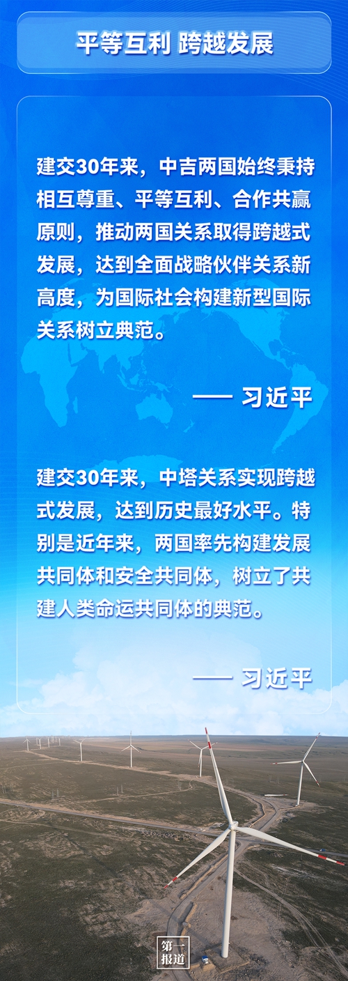 第一報(bào)道 | 建交三十年，習(xí)主席這樣評(píng)價(jià)與中亞五國(guó)關(guān)系