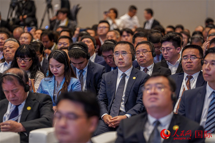 2023中國（浙江）—泰國合作交流會(huì)現(xiàn)場。普拉維攝