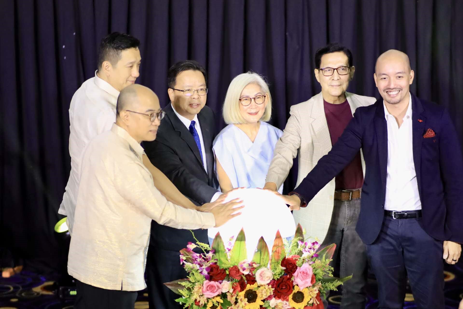 嘉賓出席2023中國(guó)電影節(jié)啟動(dòng)儀式。中國(guó)駐菲律賓大使館供圖