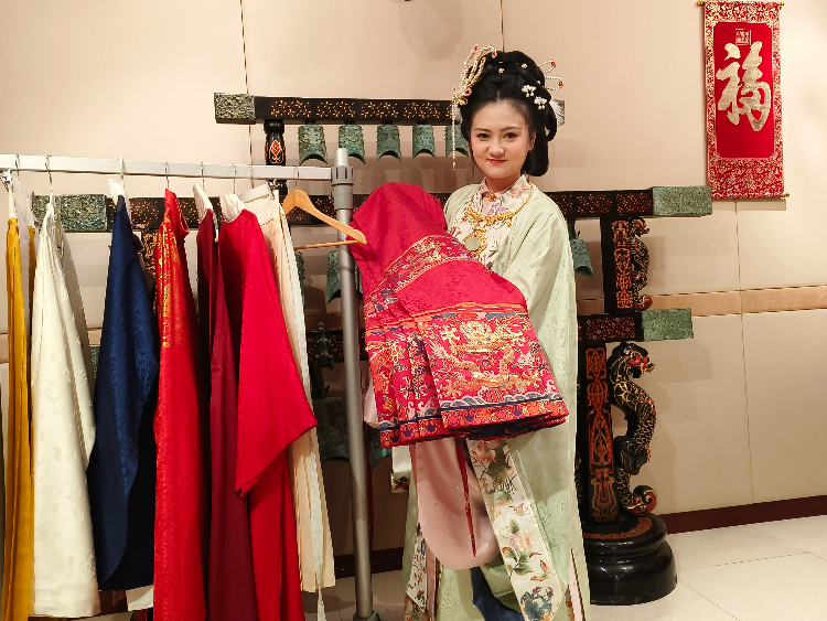 馬耳他中國文化中心的漢服展示。馬耳他中國文化中心供圖