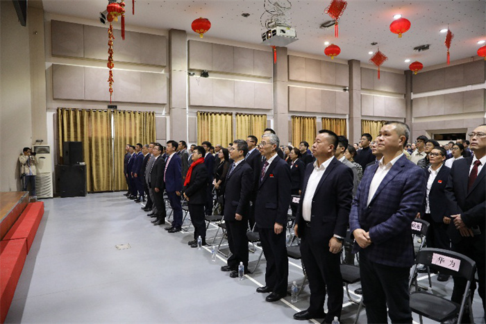 “溫暖迎春·共慶中國年”活動(dòng)現(xiàn)場。中國駐阿爾及利亞大使館供圖