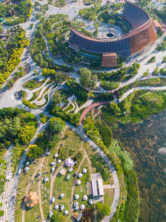 北京世園公園露營(yíng)文化節(jié)開幕。張立峰攝