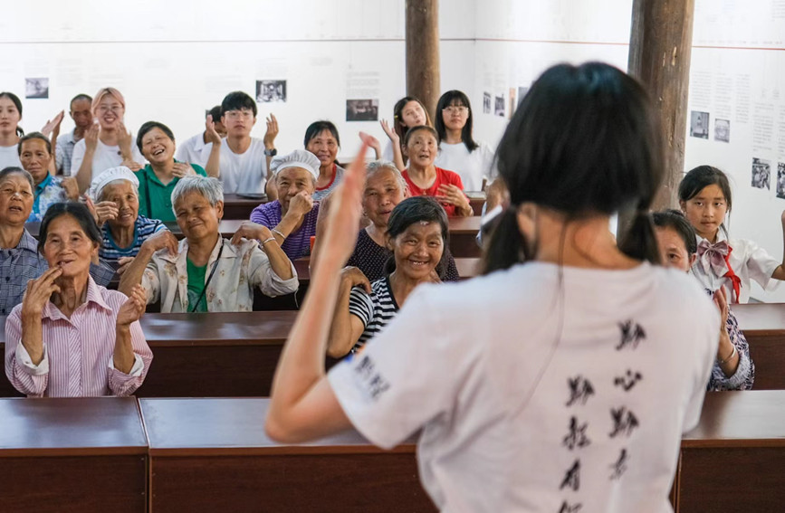 天津大學(xué)實(shí)踐隊(duì)開展暑期社會(huì)實(shí)踐。天津大學(xué)供圖