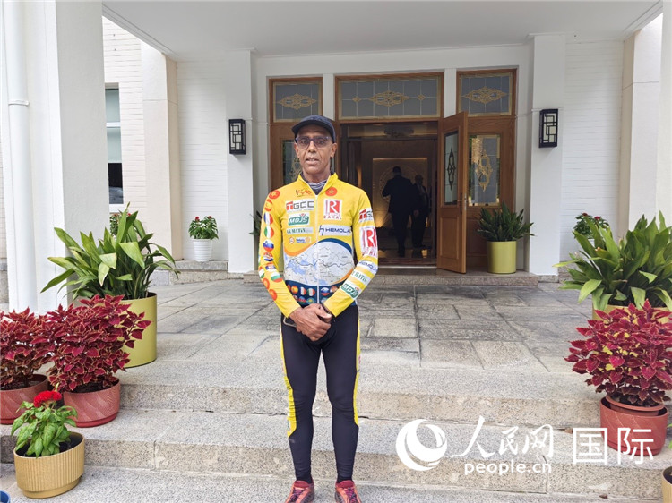9月6日，卡里姆·穆斯塔在摩洛哥駐華大使官邸。人民網(wǎng)記者 王晶攝