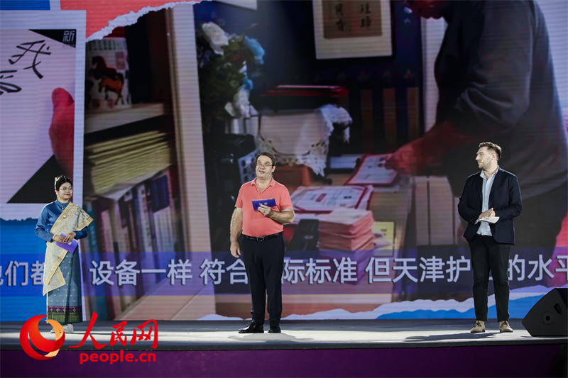 從左至右分別為馬星彤、皮安睿、柯明可。人民網(wǎng)記者 于凱攝
