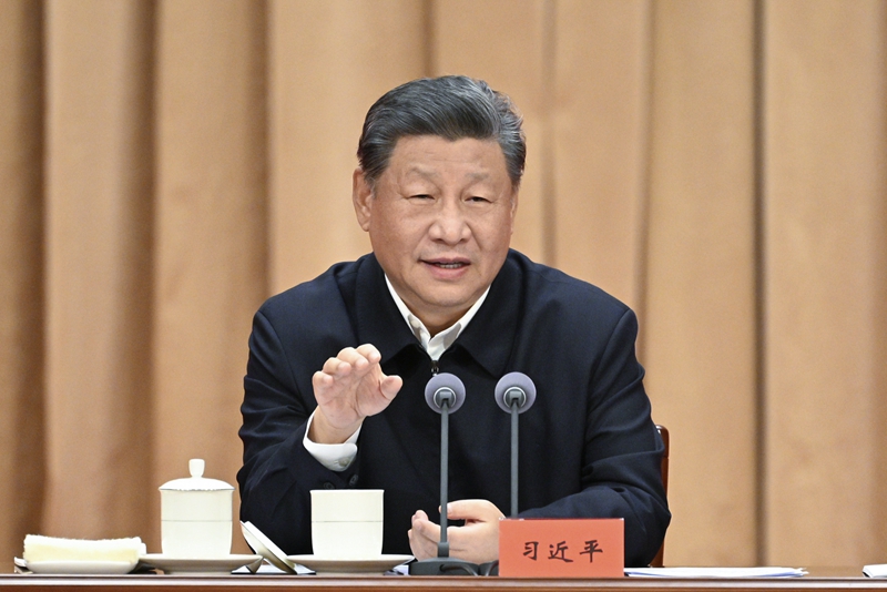2024年10月29日，習(xí)近平在省部級主要領(lǐng)導(dǎo)干部學(xué)習(xí)貫徹黨的二十屆三中全會精神專題研討班開班式上發(fā)表重要講話。