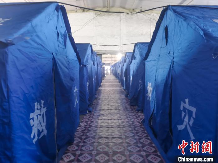 那曲火車站集中健康監(jiān)測點。　中國鐵路青藏集團有限公司拉薩車務(wù)段 供圖